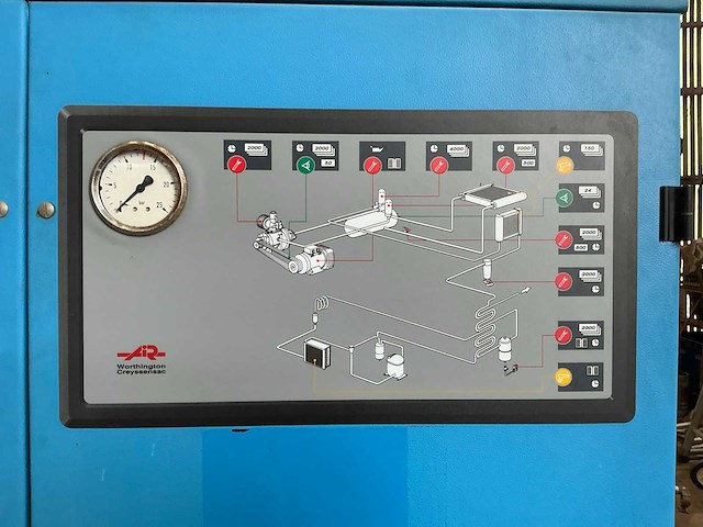 2004 grassair rlr1500v schroefcompressor - afbeelding 4 van  8
