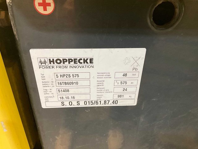 2004 hyster 2.00 vorkheftruck - afbeelding 2 van  12