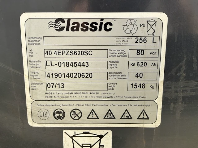2004 hyster j3.00xm elektrische heftruck - afbeelding 19 van  30