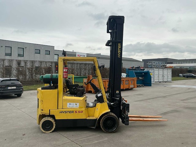 2004 hyster s5.50xms vorkheftruck - afbeelding 6 van  9