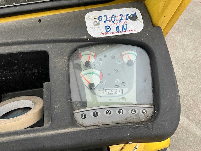 2004 hyster s5.50xms vorkheftruck - afbeelding 9 van  9