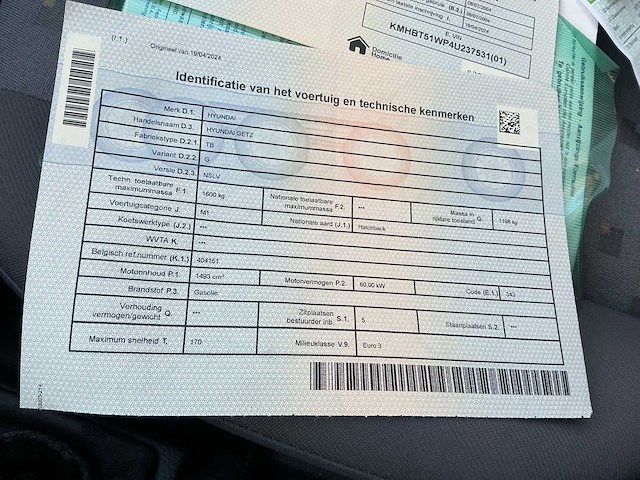 2004 hyundai getz - afbeelding 10 van  19