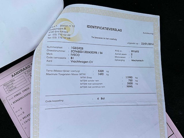 2004 iveco eurocargo 80e18 vrachtwagen - afbeelding 25 van  32