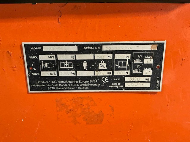 2004 jlg 2646es schaarlift - afbeelding 2 van  10