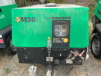 2004 kaeser m38 getrokken schroefcompressor met stroomgroep - afbeelding 9 van  15