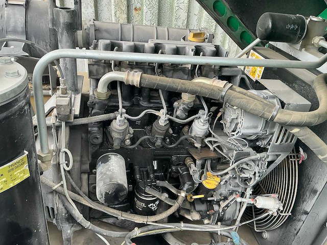 2004 kaeser m38 getrokken schroefcompressor met stroomgroep - afbeelding 5 van  17
