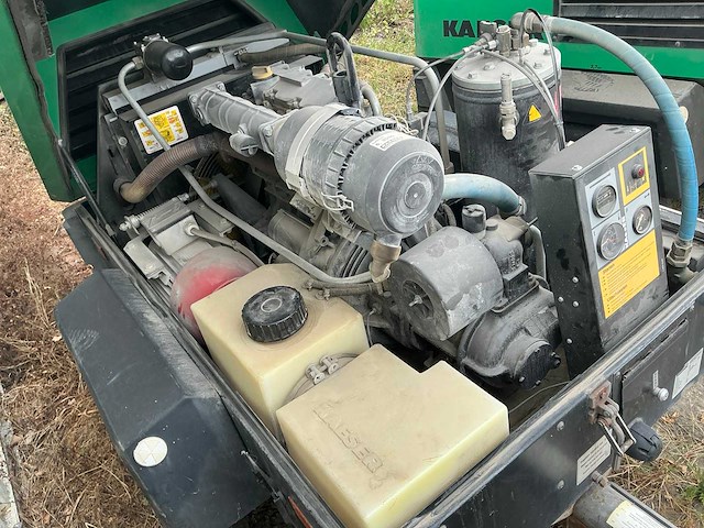 2004 kaeser m38 getrokken schroefcompressor met stroomgroep - afbeelding 6 van  17