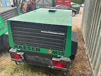 2004 kaeser m38 getrokken schroefcompressor met stroomgroep - afbeelding 13 van  17