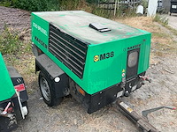 2004 kaeser m38 getrokken schroefcompressor met stroomgroep - afbeelding 13 van  18