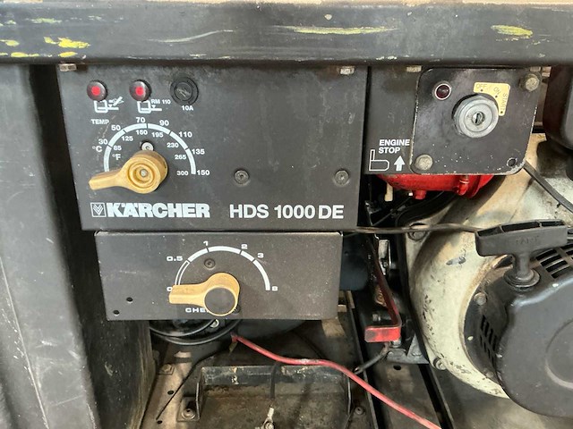 2004 karcher hds 1000 de - yanmar hogedrukreiniger - afbeelding 6 van  10