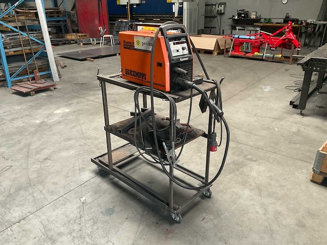 2004 kemppi kempact pulse 3000 mig lasapparaat - afbeelding 1 van  8