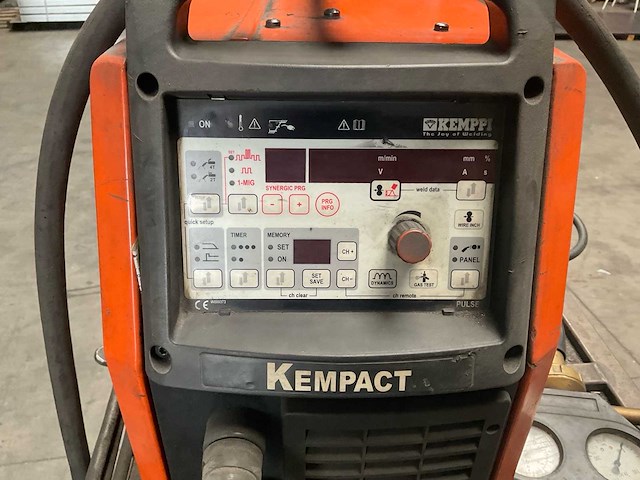 2004 kemppi kempact pulse 3000 mig lasapparaat - afbeelding 7 van  8