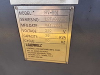 2004 leadwell mv-50i cnc freesmachine - afbeelding 12 van  12
