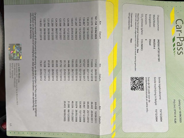 2004 mazda 6 - afbeelding 29 van  35