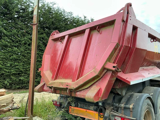 2004 meiler mhks 41/2-s 2-assige kipperoplegger - 24t - afbeelding 2 van  18