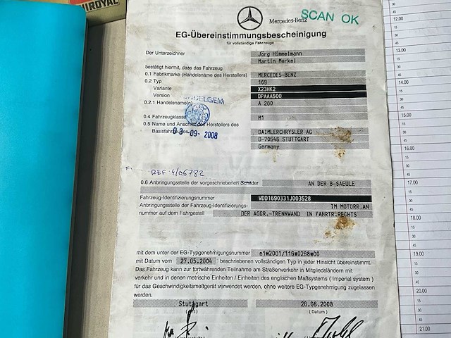 2004 mercedes a200 - airco - benzine - goed onderhouden - afbeelding 50 van  55