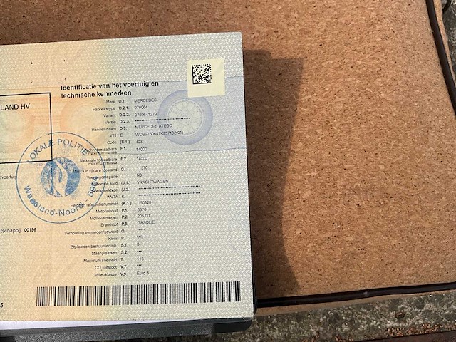 2004 mercedes-benz atego brandweerwagen - afbeelding 36 van  42