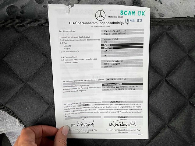 2004 mercedes-benz clk240 cabrio youngtimer - 115.387 km – topstaat - afbeelding 59 van  61