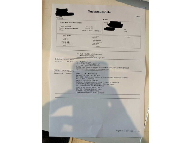 2004 mercedes-benz e270cdi personenauto - afbeelding 26 van  35