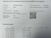 2004 mercedes e220 cdi personenauto - afbeelding 26 van  35