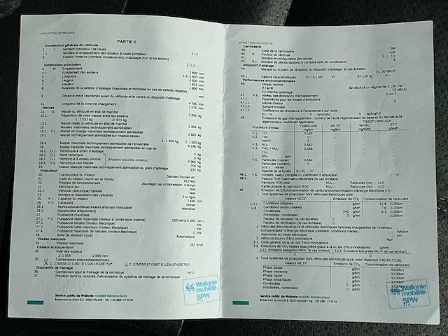 2004 mercedes ml 270 cdi lichte vracht personenauto - afbeelding 20 van  26
