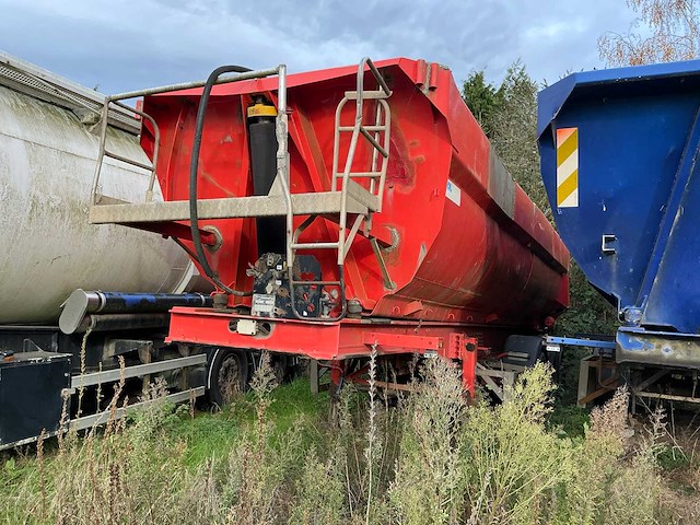 2004 mol k812f/27tri/39al oplegger kipper - afbeelding 1 van  12