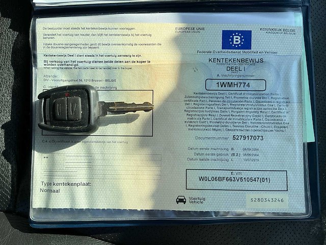 2004 opel frontera personenauto - afbeelding 12 van  35