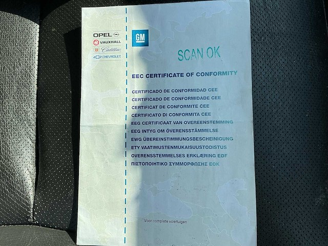 2004 opel frontera personenauto - afbeelding 13 van  35