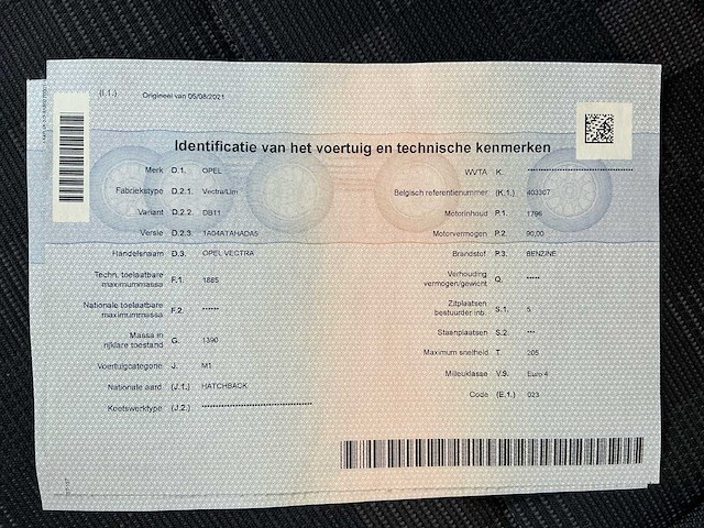 2004 opel vectra gts personenauto - afbeelding 18 van  28