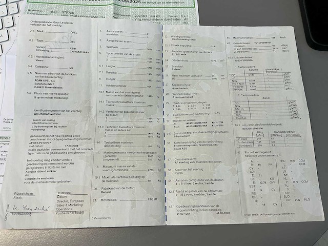 2004 opel vivaro - afbeelding 35 van  42