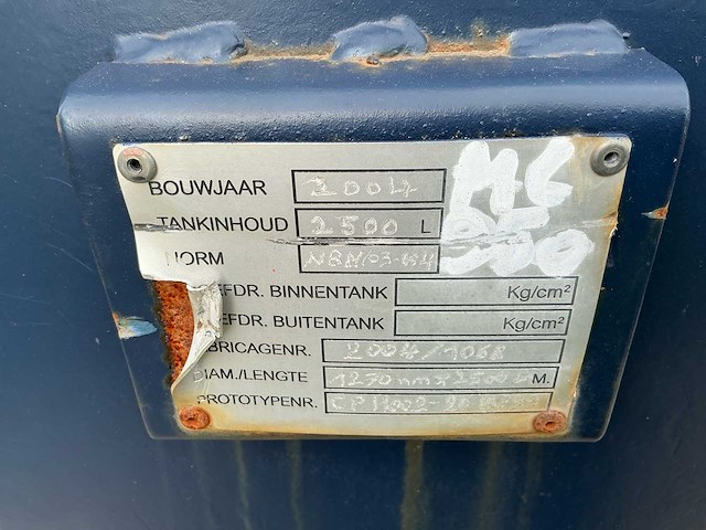 2004 opslagtank - afbeelding 3 van  3