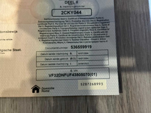 2004 peugeot 206cc cabriolet auto - afbeelding 15 van  17