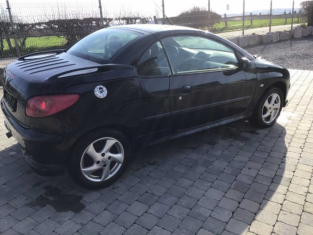2004 peugeot 206cc cabriolet auto - afbeelding 8 van  11