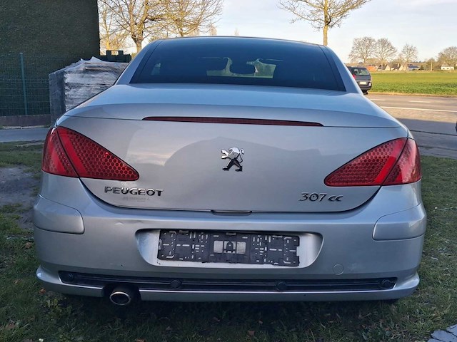 2004 peugeot 307 cabrio personenauto - afbeelding 15 van  20