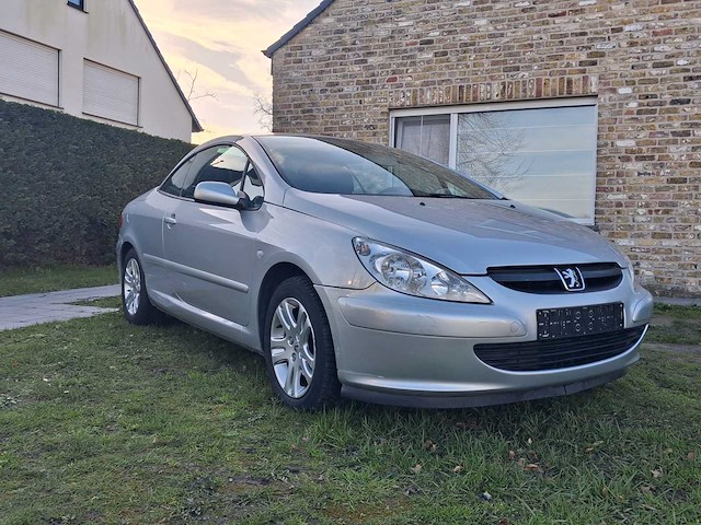 2004 peugeot 307 cabrio personenauto - afbeelding 18 van  20