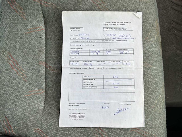 2004 renault 44aca9 truck - afbeelding 68 van  76