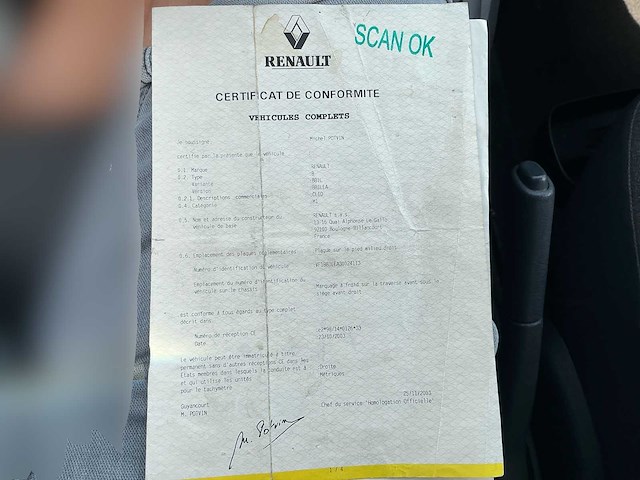 2004 renault clio personenauto - afbeelding 24 van  32