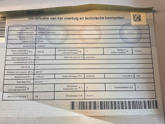 2004 renault kangoo kangoo - afbeelding 21 van  34