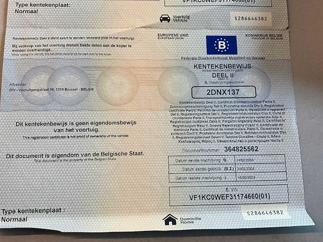 2004 renault kangoo - afbeelding 20 van  34