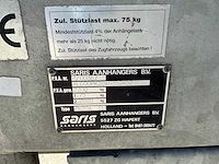 2004 saris pk30a 3 punts kipper aanhangwagen - afbeelding 1 van  1