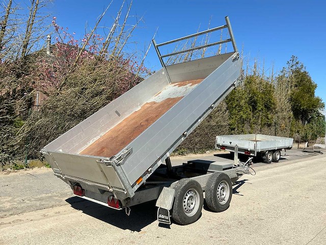 2004 saris pk30a 3 punts kipper aanhangwagen - afbeelding 4 van  8