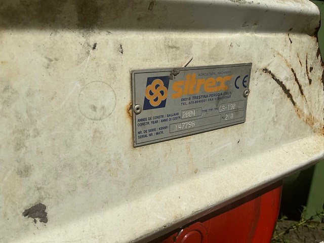 2004 siltrex gs-190 grasoogstmachine - hooikeerder - afbeelding 7 van  9