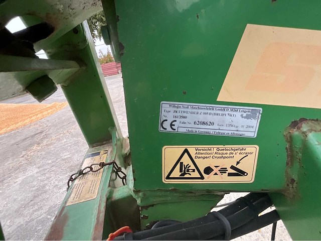 2004 stoll z 905 d (dreipunkt) – hooischudder - afbeelding 9 van  9