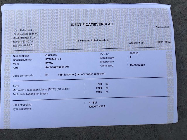 2004 syma dressoir flatbed flatbed - afbeelding 7 van  17