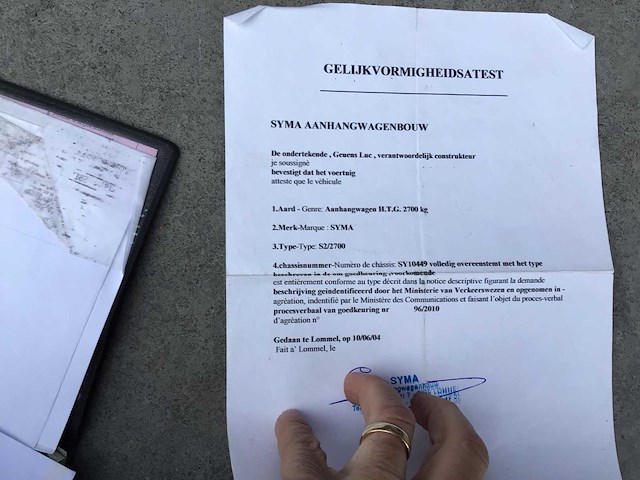 2004 syma dressoir flatbed flatbed - afbeelding 9 van  17