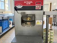 2004 telmeextragel 42-60 a / ex 42-60 extra gel 42-60 a / ex 42-60 telme extragel 42-60 a – professionele ijsturbine 60 l/u – roestvrij staal – 230 v driefasig – 2004