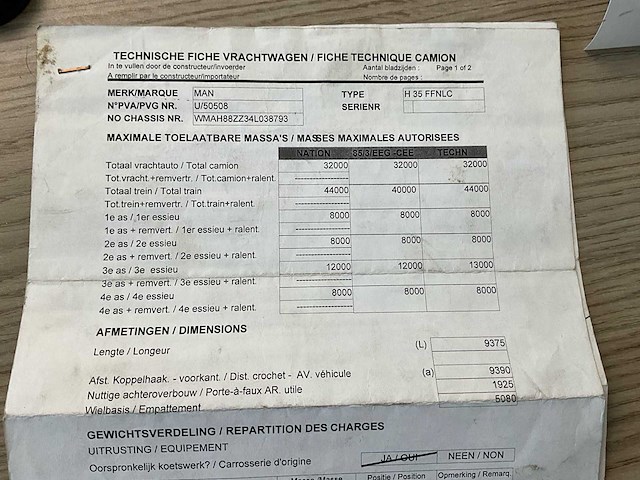 2004 tga man - afbeelding 23 van  68