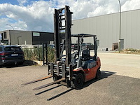 2004 toyota 02-7fdf25 a450 vorkheftruck - afbeelding 1 van  23