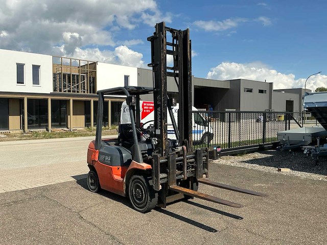 2004 toyota 02-7fdf25 a450 vorkheftruck - afbeelding 21 van  23