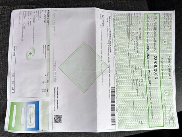 2004 toyota corolla personenauto - afbeelding 14 van  23